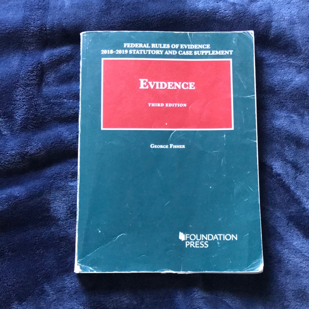 Law school supplement for Evidence class